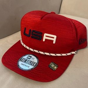 BNWT 2023 Ryder Cup Team USA Red Golfer